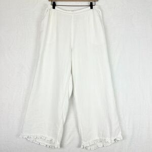 Elegant White Wide Leg Pants